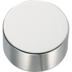 TRU COMPONENTS 505879 Permanente magneet Rond (Ø x h) 20 mm x 10 mm N45 1.33 - 1.37 T Grenstemperatuur (max.): 80 °C