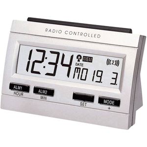 Radio gestuurde wekker - Datum en Temperatuur weergave - Technoline WT 87