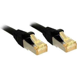 LINDY 47315 RJ45 Netwerkkabel, patchkabel CAT 6a (losse kabel CAT 7) S/FTP 20.00 m Zwart 1 stuk(s)