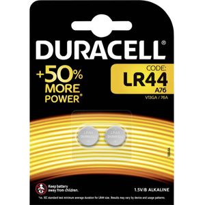 DURACELL - ALKALINE KNOOPCEL 1.5 V - LR44 - 2 St. (BDLR44-BL2)