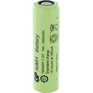 GP Batteries GPIND180AAHB Oplaadbare AA batterij (penlite) NiMH 1800 mAh 1.2 V 1 stuk(s)