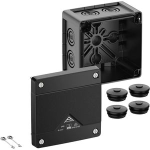 Spelsberg Abox Pro 040-L/sw Aftakkast (l x b x h) 102 x 102 x 70 mm Zwart IP66, IP67, IP69 1 stuk(s)