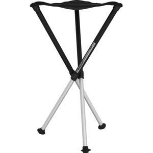 Walkstool Comfort XXXL Klapkrukje Zwart, Zilver 63549 Belastbaarheid (gewicht) (max.) 250 kg