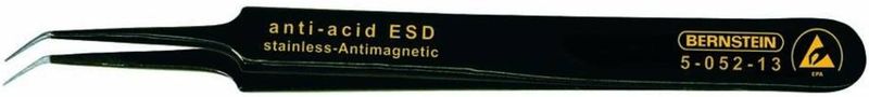 Bernstein Tools for Electronics 5-052-13 SMD-pincet 5b SA-ESD Super-spits, gebogen 110 mm