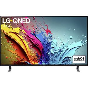 LG Electronics 65QNED85T6C 4K QNED LED-TV 165 cm 65 inch Energielabel E (A - G) CI+*, DVB-C, DVB-S2, DVB-T2, Smart TV, UHD, WiFi, Nano Cell Zwart