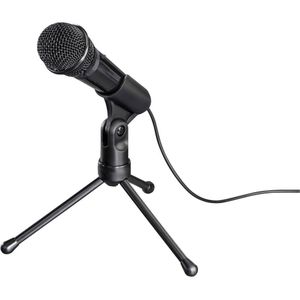 Hama PC-microfoon Zwart Kabelgebonden Incl. standaard