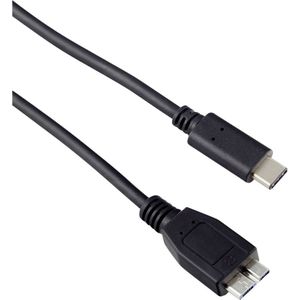 Targus ACC925EUX 1m USB C Micro-USB B Zwart USB-kabel