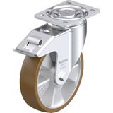 Blickle LH-ALB 200K-FI Plaatstalen zwenkwiel Wieldiameter: 200 mm Draagvermogen (max.): 800 kg 1 stuk(s)