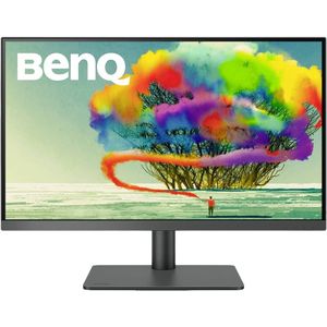 BenQ PD2705U LED-monitor Energielabel G (A - G) 68.6 cm (27 inch) 3840 x 2160 Pixel 16:9 5 ms HDMI, Hoofdtelefoon (3.5 mm jackplug), USB-C, DisplayPort, USB-A