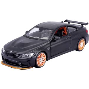 Maisto BMW M4 GTS, mattschwarz 1:24 Auto