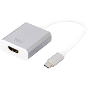 Digitus Laptop, TV, monitor, USB 3.2 Gen 1 (USB 3.0), Video Adapter [1x USB 3.2 Gen 1 stekker C (USB 3.0) - 1x HDMI-bus] DA-70836 Afgeschermd, Geschikt voor