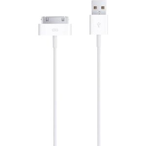 Apple Apple iPad/iPhone/iPod Aansluitkabel [1x USB-A 2.0 stekker - 1x Apple dock-stekker] 1.00 m Wit