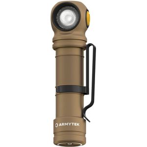 ArmyTek Wizard C2 Pro Max Sand White Zaklamp werkt op een accu LED Met riemclip, Met holster 4000 lm 149 g