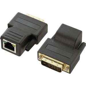 Renkforce DVI Extender (verlenging) via netwerkkabel RJ45 70 m