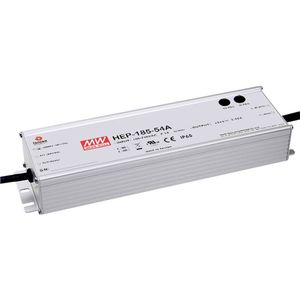 Mean Well HEP-185-12A AC/DC-inbouwnetvoeding 13 A 185 W 12 V/DC Open kabeleinden 1 stuk(s)