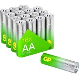 GP Batteries Super AA batterij (penlite) Alkaline 1.5 V 16 stuk(s)