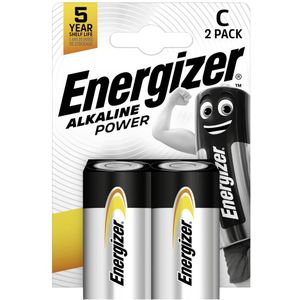 Energizer Alkaline Batterij C 1.5 V Power 2-Blister