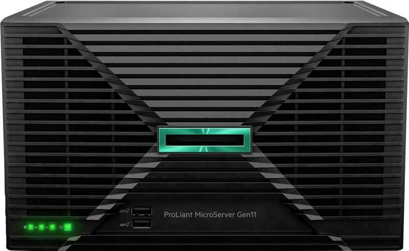 Hewlett Packard Enterprise Server PC MicroServer Gen11 2.5 cm (1 inch) Intel® Pentium® Gold G7400 FreeDOS P68819-421