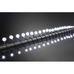 Konstsmide 3680-207 Motief lichtketting Binnen/buiten Energielabel: G (A - G) werkt op het lichtnet Aantal lampen 80 LED Koudwit Verlichte lengte: 6.32 m