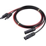 Sygonix SY-6408048 Solarstecker (Stecker und Buchse) Verlengkabel 4 mm² Kabellengte 5 m