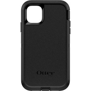 Otterbox Defender Backcover Apple iPhone 11 Zwart Met standfunctie, Stootbestendig
