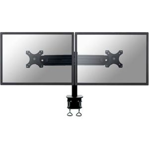 Neomounts FPMA-D700D Monitor-tafelbeugel 2-voudig 48,3 cm (19) - 76,2 cm (30) Zwart In hoogte verstelbaar, Kantelbaar, Zwenkbaar, Roteerbaar