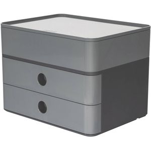 HAN SMART-BOX PLUS ALLISON 1100-19 Ladebox Zwart, Grijs, Wit Aantal lades: 2
