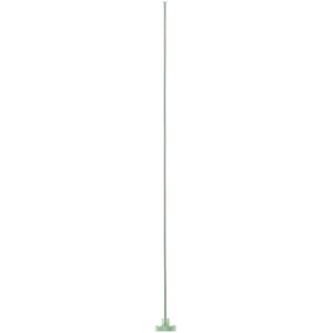 Hanglamp Retro Tilla - E27 - Metaal - Textielkabel - Lichtgroen