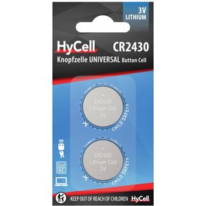 HyCell Knoopcel CR2430 3 V 2 stuk(s) 300 mAh Lithium CR 2430