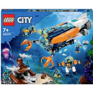 LEGO City Duikboot voor Diepzeeonderzoek Onderwater Set - 60379