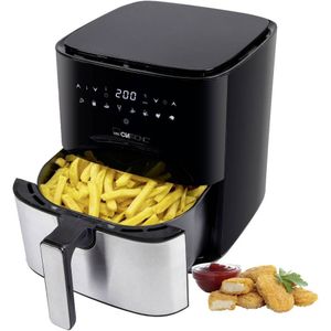 Clatronic FR 3782 H Airfryer 1450 W Convectiefunctie RVS, Zwart