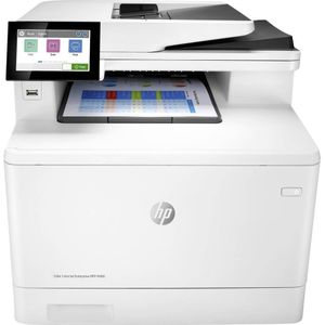 HP Color LaserJet Enterprise M480f MFP Multifunctionele laserprinter (kleur) A4 Printen, scannen, kopiëren, faxen ADF, Duplex, LAN, USB