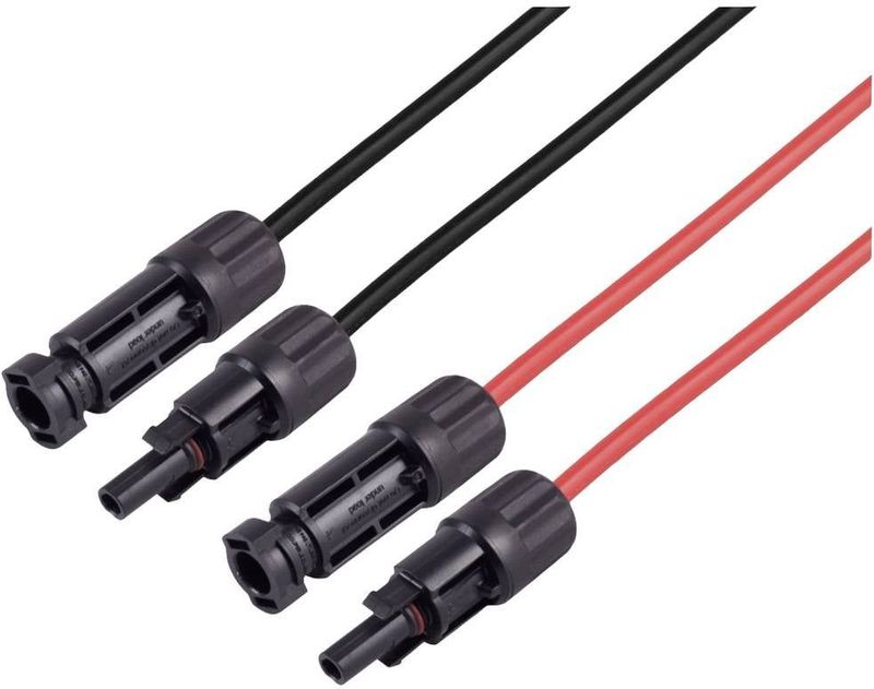BKL Electronic 2800031 Verlengkabel 4 mm² Kabellengte 2 m
