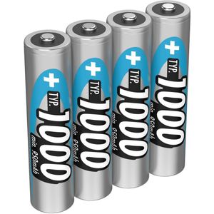 Ansmann HR03 Oplaadbare AAA batterij (potlood) NiMH 950 mAh 1.2 V 4 stuk(s)