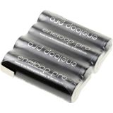 Panasonic eneloop Pro Reihe F1x4 Accupack Aantal cellen: 4 Batterijgrootte: AA (penlite) Z-soldeerlip NiMH 4.8 V 2450 mAh