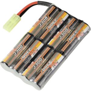 Reely NiMH accupack 9.6 V 2300 mAh Aantal cellen: 8 AA (penlite) AA (penlite) Stick Mini-Tamiya-stekker