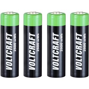 VOLTCRAFT HR6 Oplaadbare AA batterij (penlite) NiZn 1500 mAh 1.6 V 4 stuk(s)