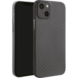 Vivanco Pure Backcover Apple iPhone 13 Carbon Inductieve lading, Stootbestendig