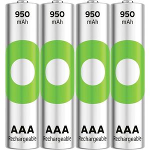 GP Batteries ReCyko Oplaadbare AAA batterij (potlood) NiMH 950 mAh 1.2 V 4 stuk(s)