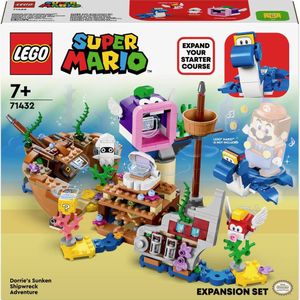 LEGO Super Mario Uitbreidingsset: Dorries gezonken scheepswrak 71432