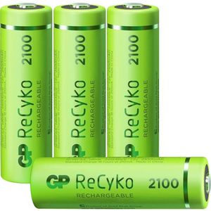 GP Batteries GPRCK210AA745C2 Oplaadbare AA batterij (penlite) NiMH 2100 mAh 1.2 V 4 stuk(s)