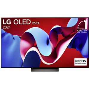 LG Electronics OLED65C47LA 4K OLED evo TV OLED-TV 165 cm 65 inch Energielabel F (A - G) CI+*, DVB-C, DVB-S2, DVB-T2, Smart TV, UHD, WiFi Zwart