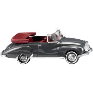 Wiking 0125 03 H0 Auto DKW Cabrio - ijzergrijs