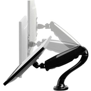 Neomounts NM-D500BLACK 1-voudig Monitor-tafelbeugel 25,4 cm (10) - 76,2 cm (30) Kantelbaar, Zwenkbaar Zwart