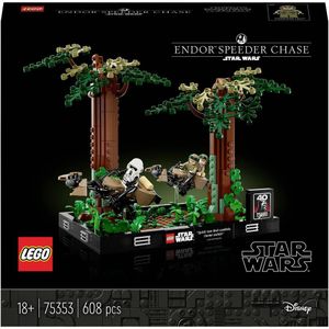 LEGO® SPEED CHAMPIONS 75353 Achtervolging op Endor - Diorama