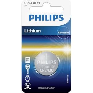 Philips Lithium CR2430 - Blister - 1 Stuk