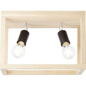 Brilliant 99437/35 Nerea Plafondlamp E27 Eiken