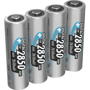 Ansmann AA 2850 mAh Oplaadbare Batterijen