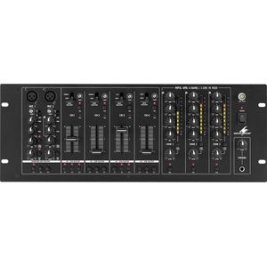 Monacor MPX-4PA DJ-mixer 19 inch inbouw