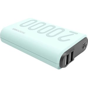 RealPower PB-20000PD+ Powerbank 20000 mAh Lithium Groen